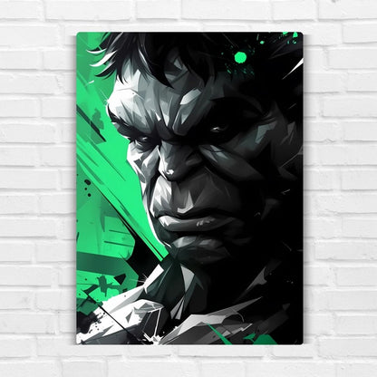 Hulk Metal Poster