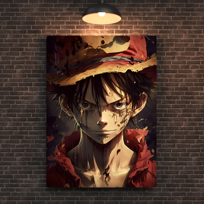 Luffy Metal Poster