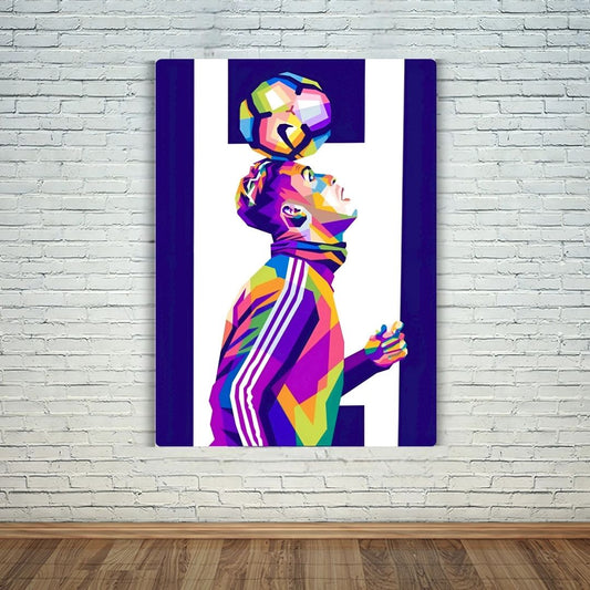Cristiano Ronaldo Metal Poster