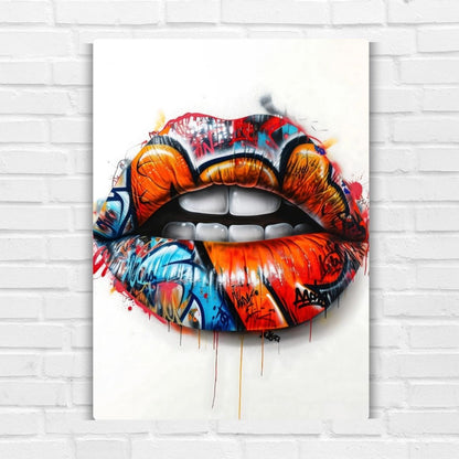Urban Kiss Metal Poster