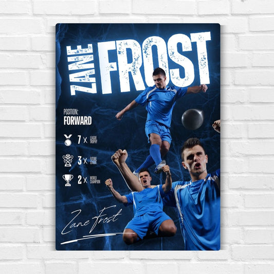 Zane Frost Metal Poster