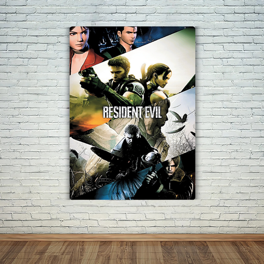 Resident Evil Metal Poster