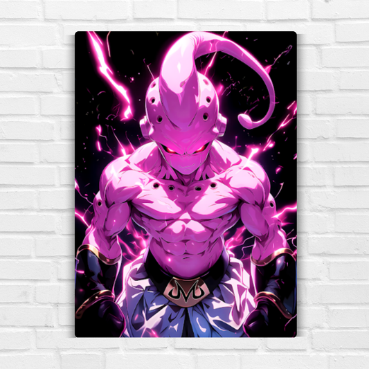 Kid Buu Metal Poster