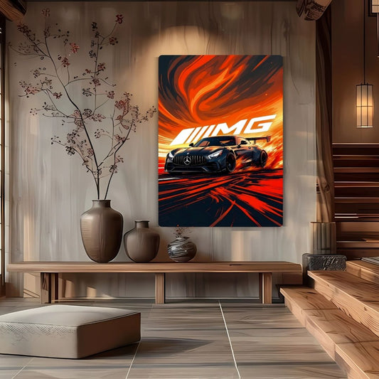 Mercedes-AMG Metal Poster