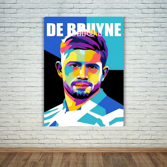 De Bruyne Metal Poster