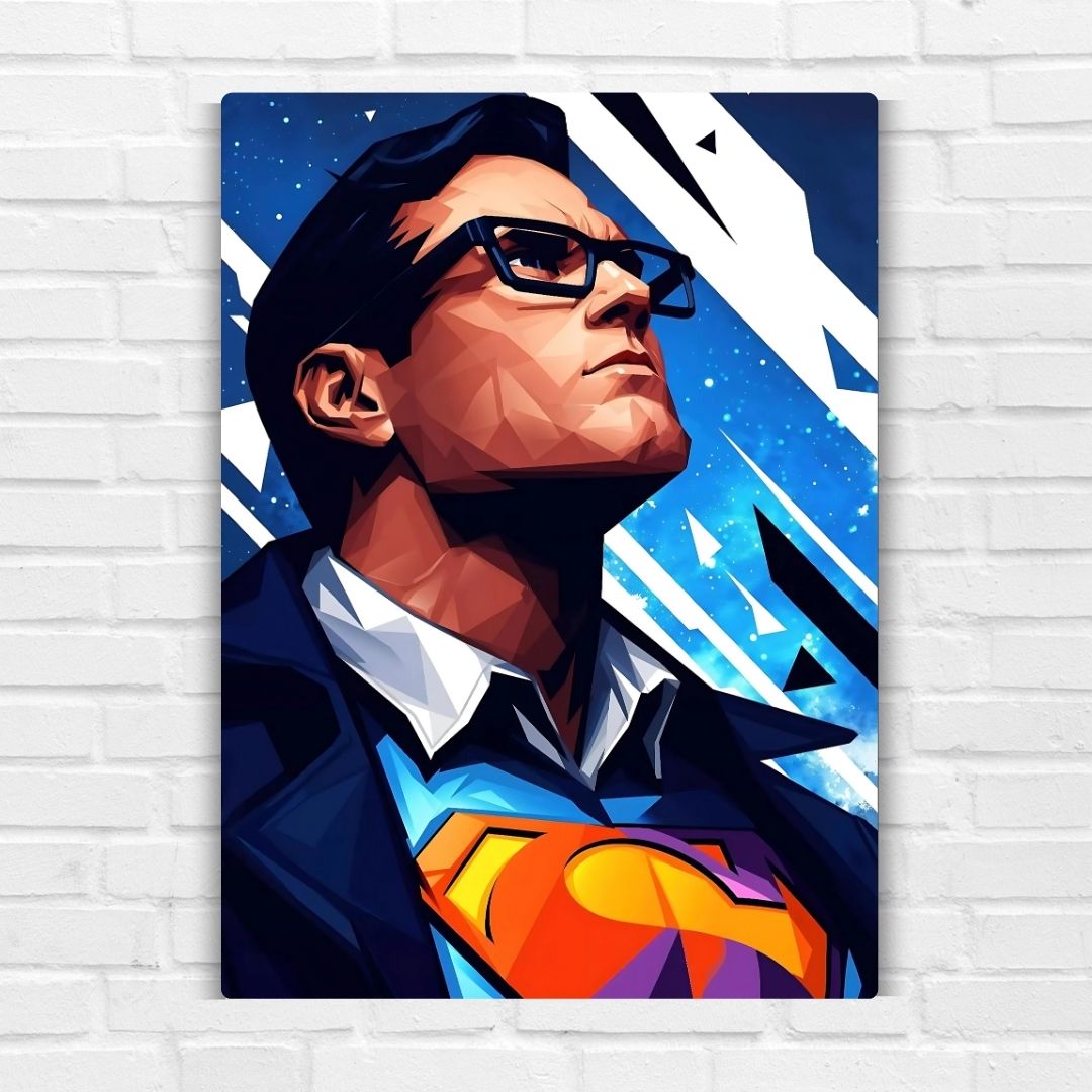 Superman Metal Poster