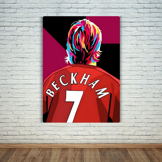 Beckham Metal Poster