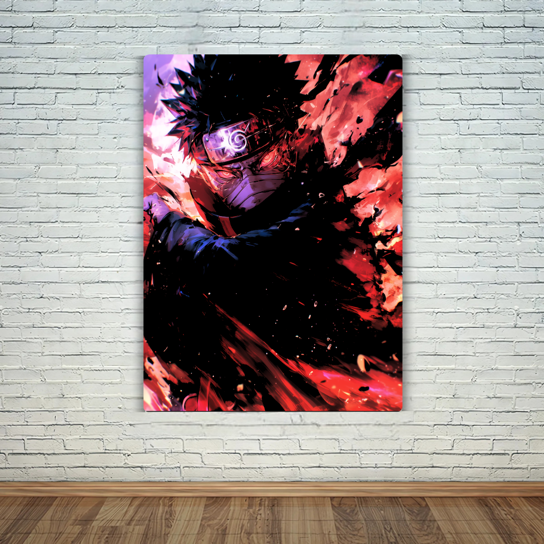 Obito Uchiha Metal Poster