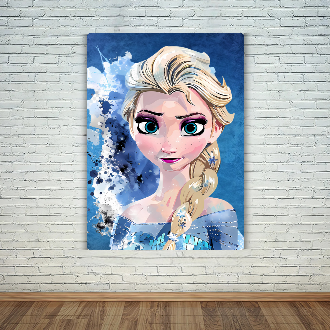 Elsa Portrait Metal Poster