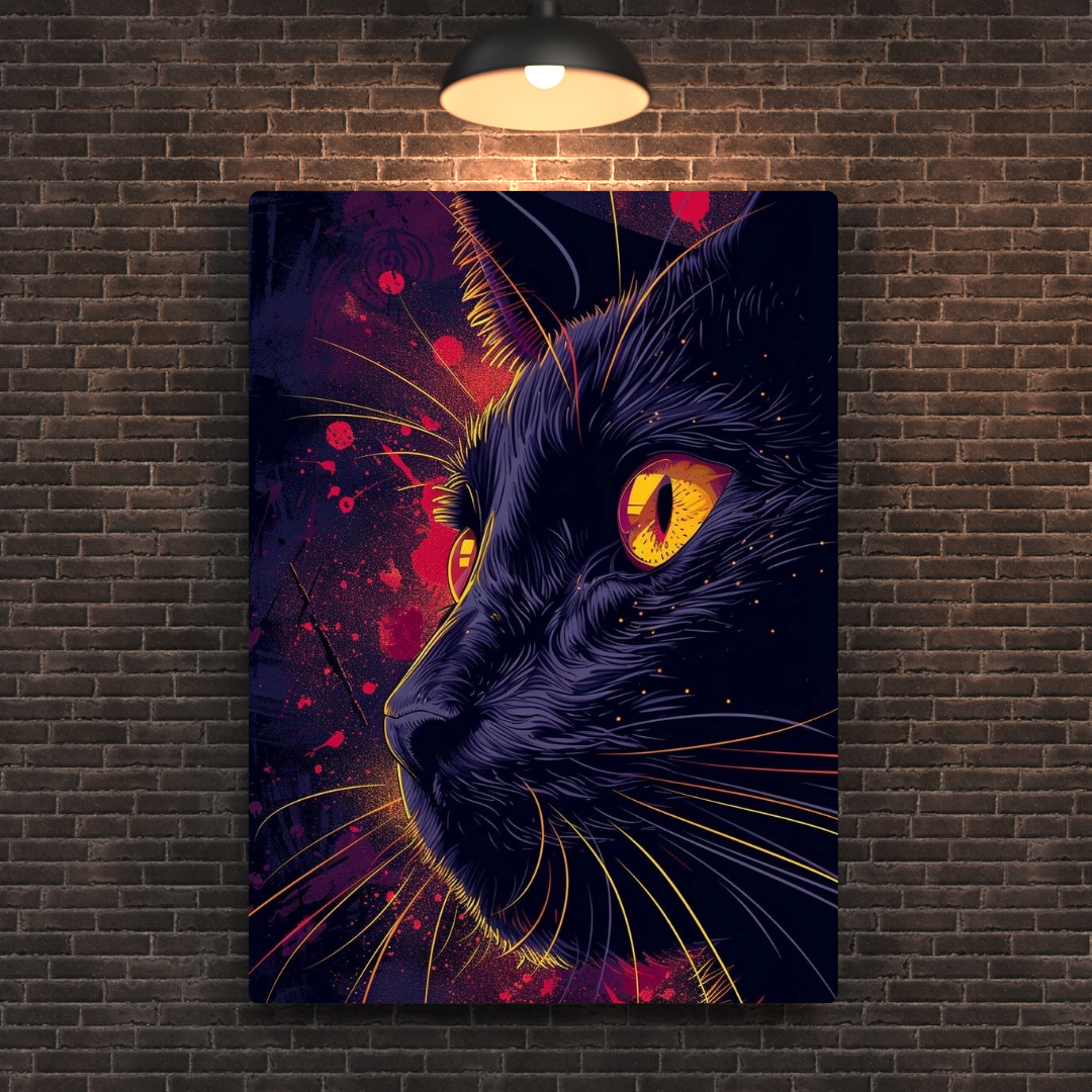 Mystic Hunter Metal Poster