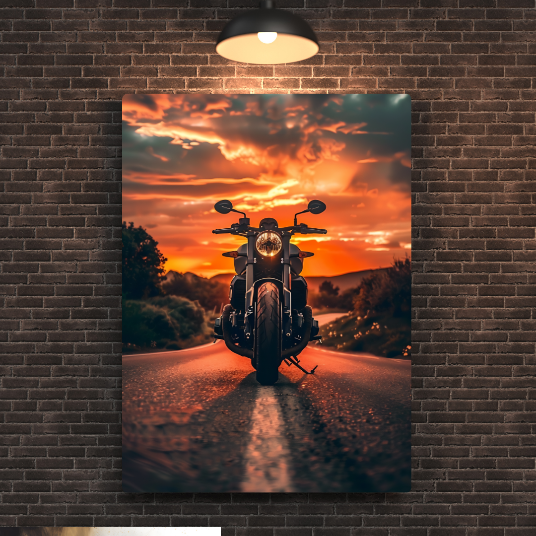 Journey Begins Here Metal Poster