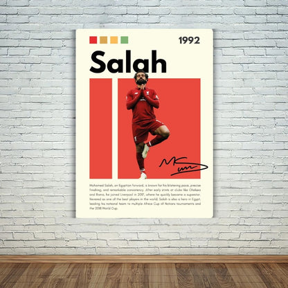 Salah Metal Poster