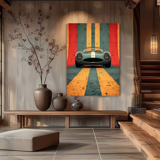 Aston Martin DBR1 Metal Poster