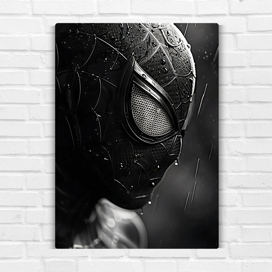 Spider-Man in the Dark Metal Poster