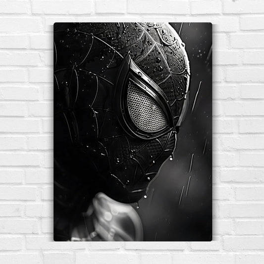 Spider-Man in the Dark Metal Poster