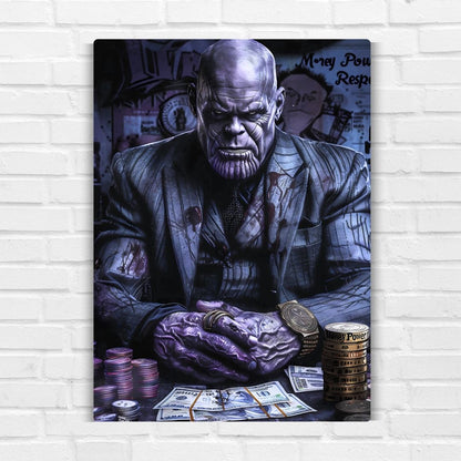 Thanos Metal Poster