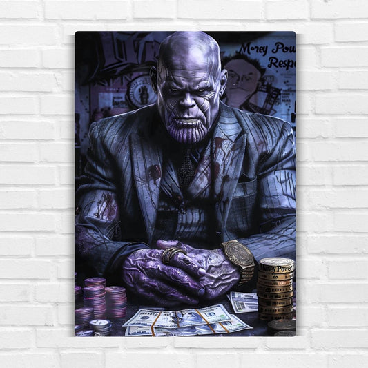 Thanos Metal Poster