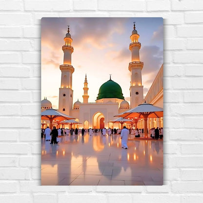 Al-Masjid An-Nabawi (S.A.W) - Metal Poster