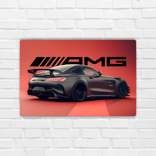 AMG Metal Poster
