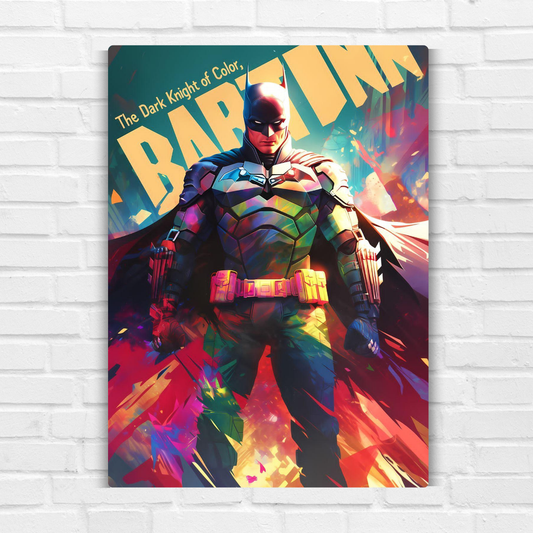 Batman Comic Metal Poster