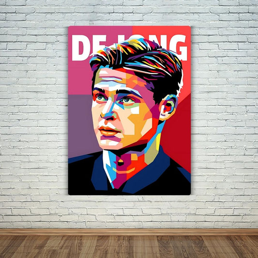 Frenkie De Jong Metal Poster