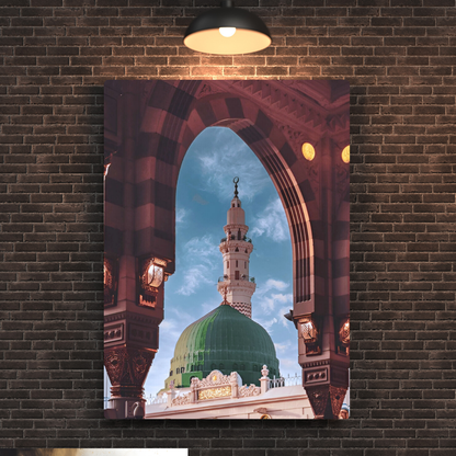 Rawdah Rasool (S.A.W) Metal Poster