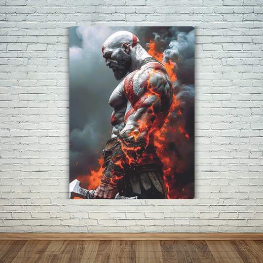 Kratos Metal Poster