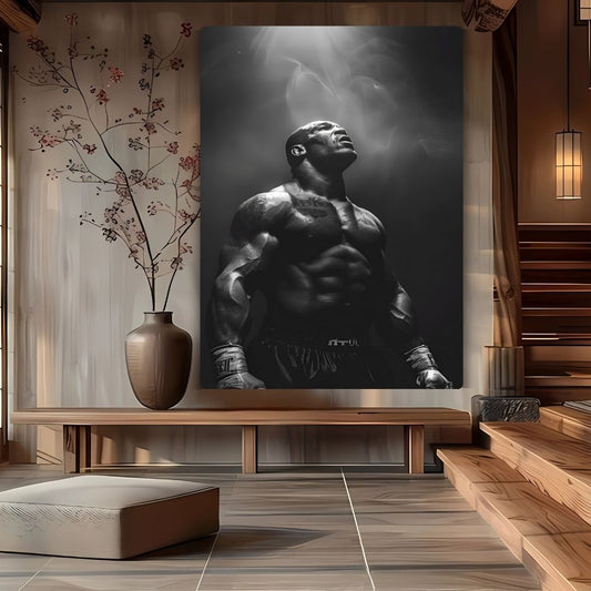 Mike Tyson Metal Poster