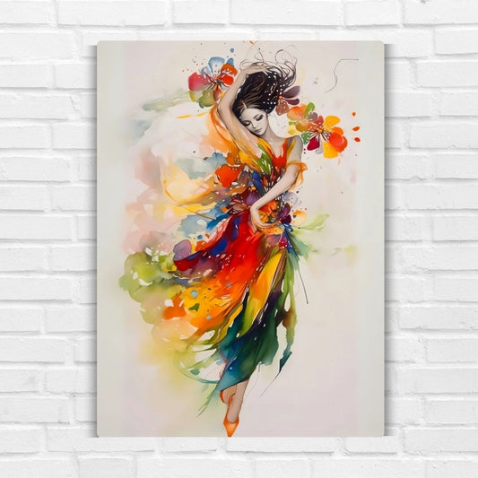 Chromatic Dance Metal Poster