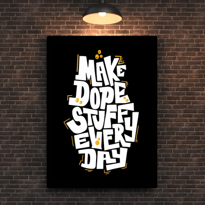 Designer Motivation Metal Poster