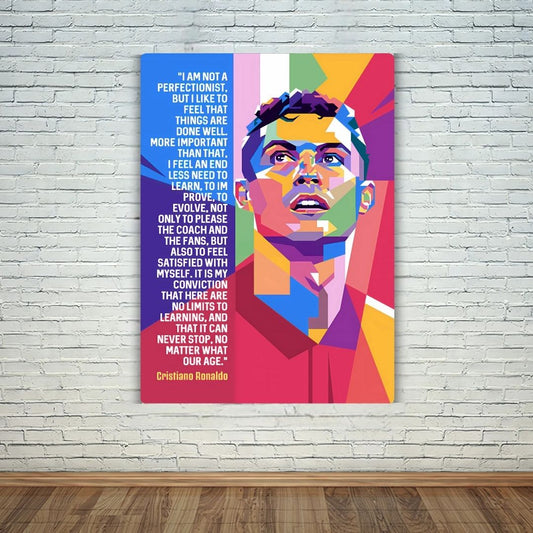 Champion's Mindset CR7 Metal Poster
