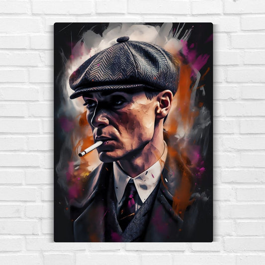 Tommy Shelby Metal Poster