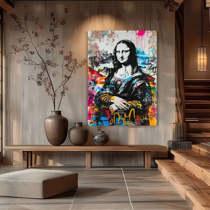 Mona Lisa Metal Poster