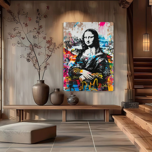 Mona Lisa Metal Poster