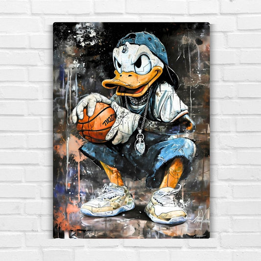 Donald Duck Metal Poster