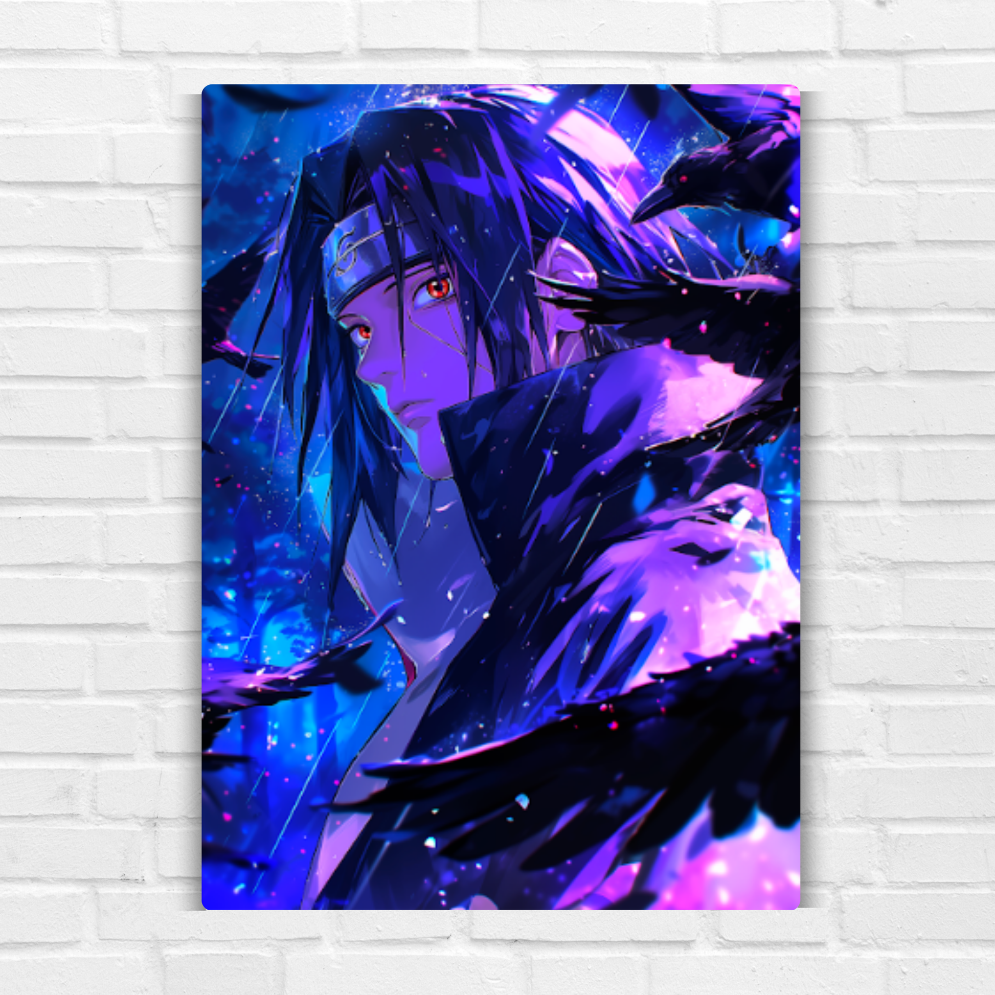 Itachi Uchiha Metal Poster