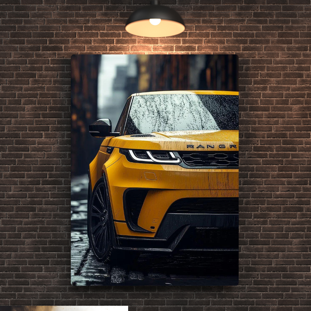 Range Rover Metal Poster