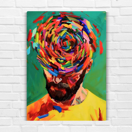 Whirlwind Mind Metal Poster