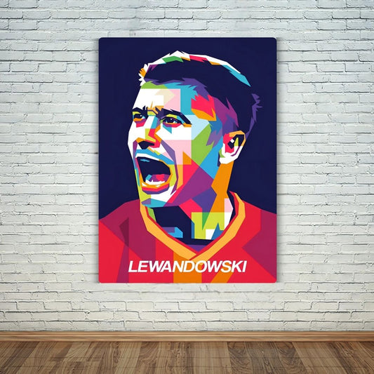 Lewandowski Metal Poster