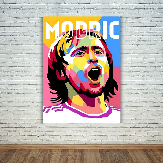 Luka Modric Metal Poster