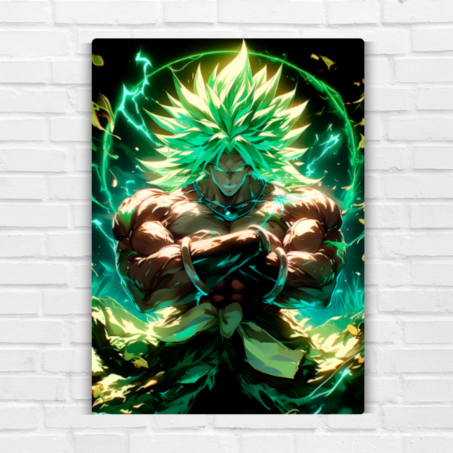 Broly Metal Poster