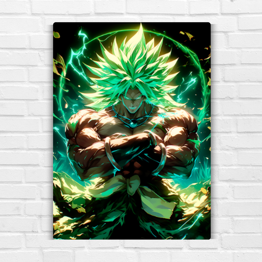 Broly Metal Poster