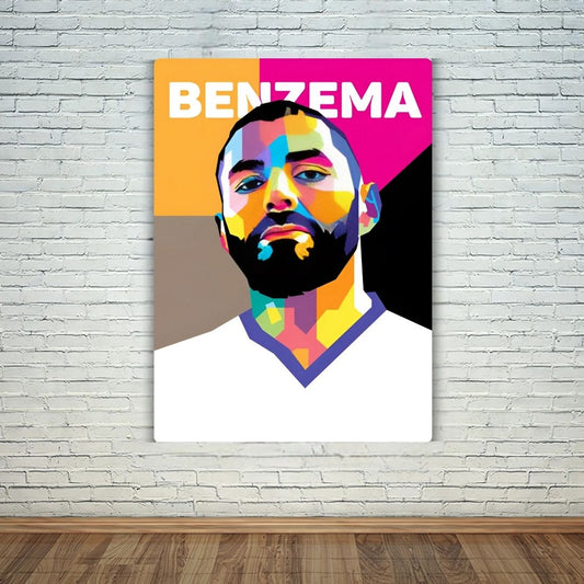 Benzema Metal Poster