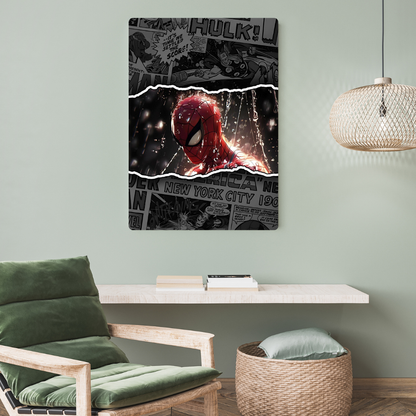 Spidey Metal Poster