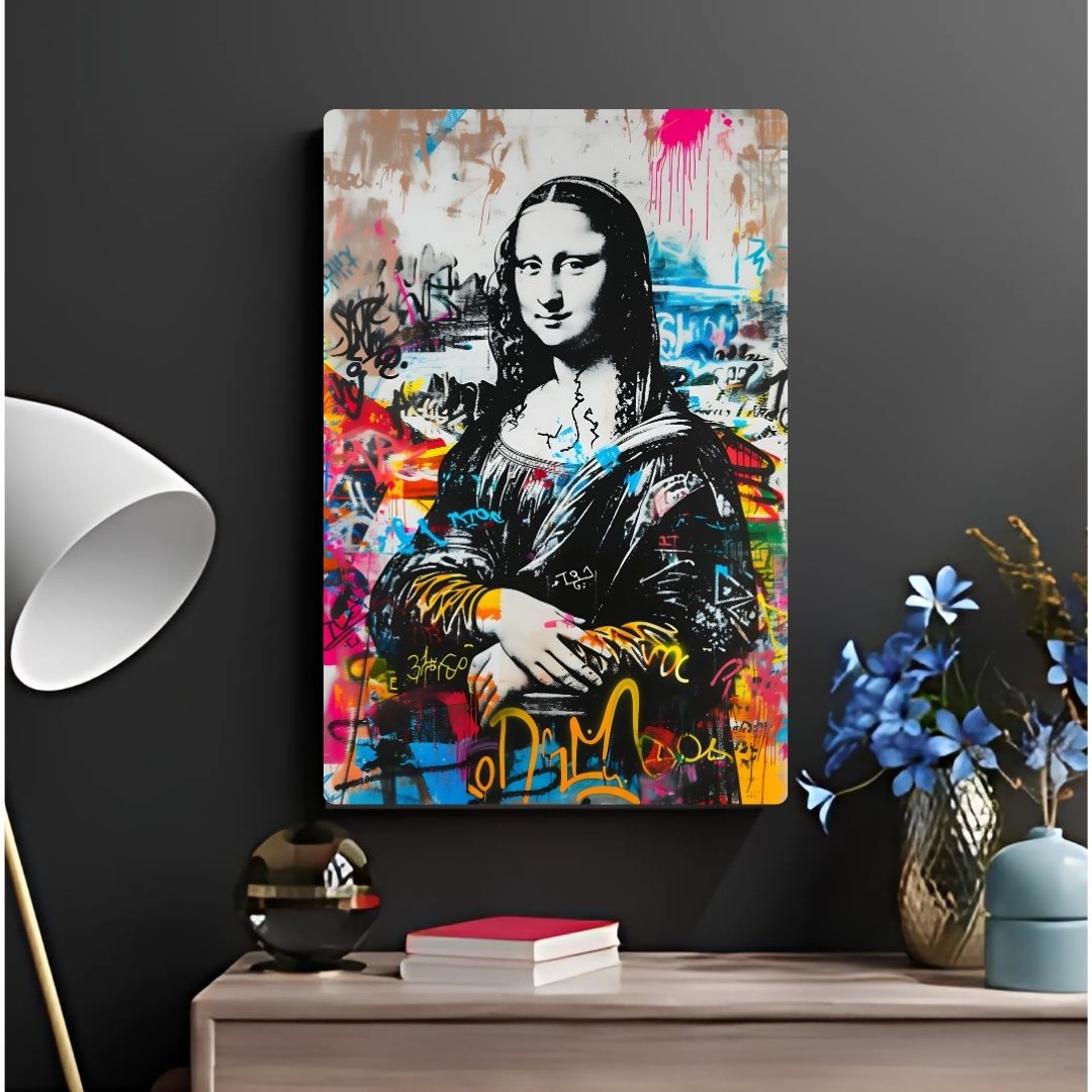 Mona Lisa Metal Poster
