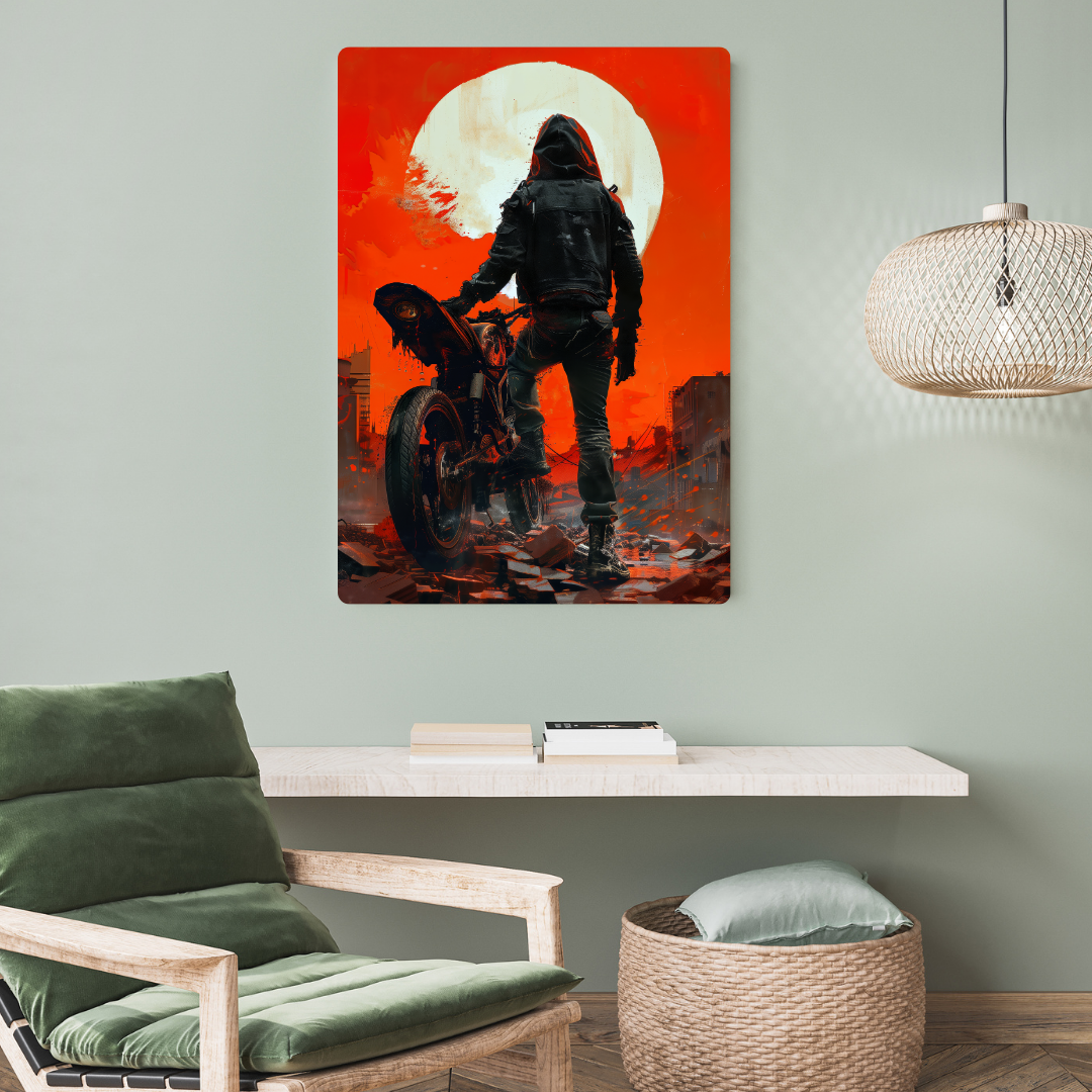 The Last Ride Metal Poster