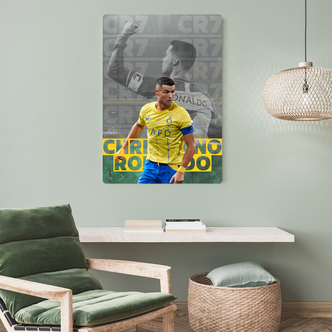 CR7 Metal Poster