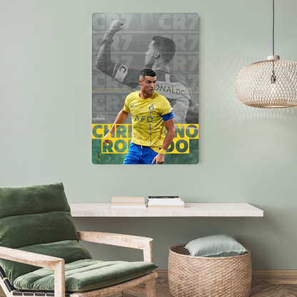 CR7 Metal Poster