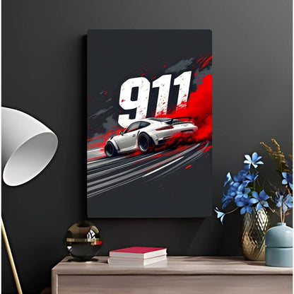 911 on the Edge Metal Poster