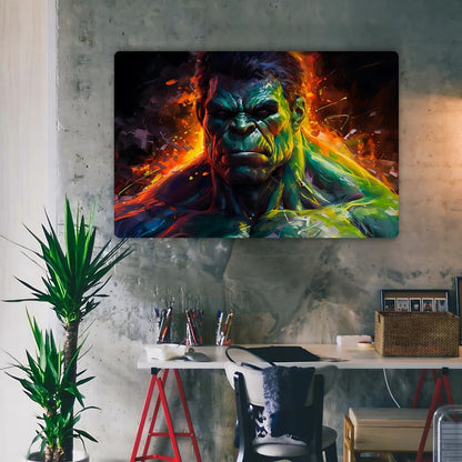 The Incredible Hulk Metal Poster